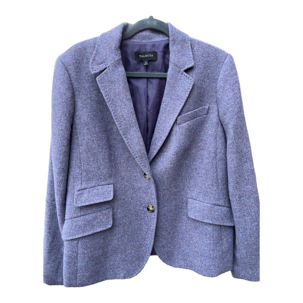 Talbots Purple Blazer